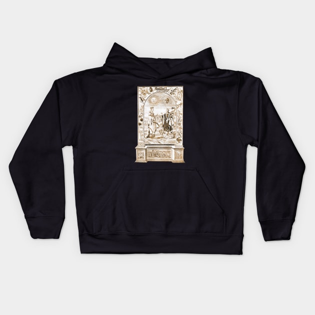 The Great Work Kids Hoodie by Hermetictees